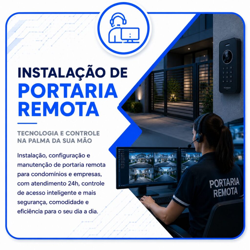 Instalação Portaria Remota